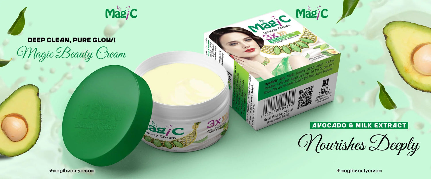 Unlock Radiant Skin with Magic Beauty Cream by Magic Cosmetics